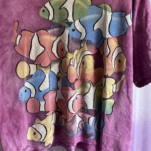 Clownfish rainbow shirt